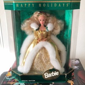 VINTAGE 1994 HOLIDAY BARBIE SPECIAL EDITION EXCELL COND. NEVER REMOVED FROM BOX